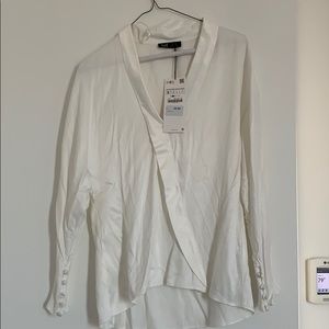 Satin Top Zara NEW